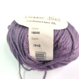 Debbie Bliss Cashmerino DK in 18045 Purple - Image 2