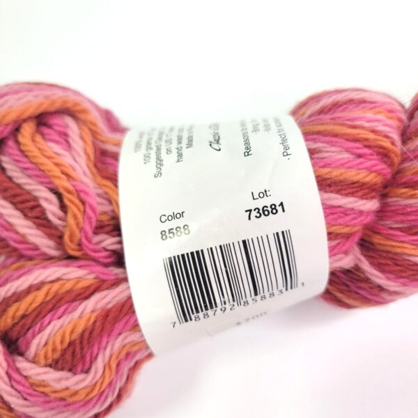 Image of Classic Elite Yarns MarL La in 8588 Variegated Red Pink Orange