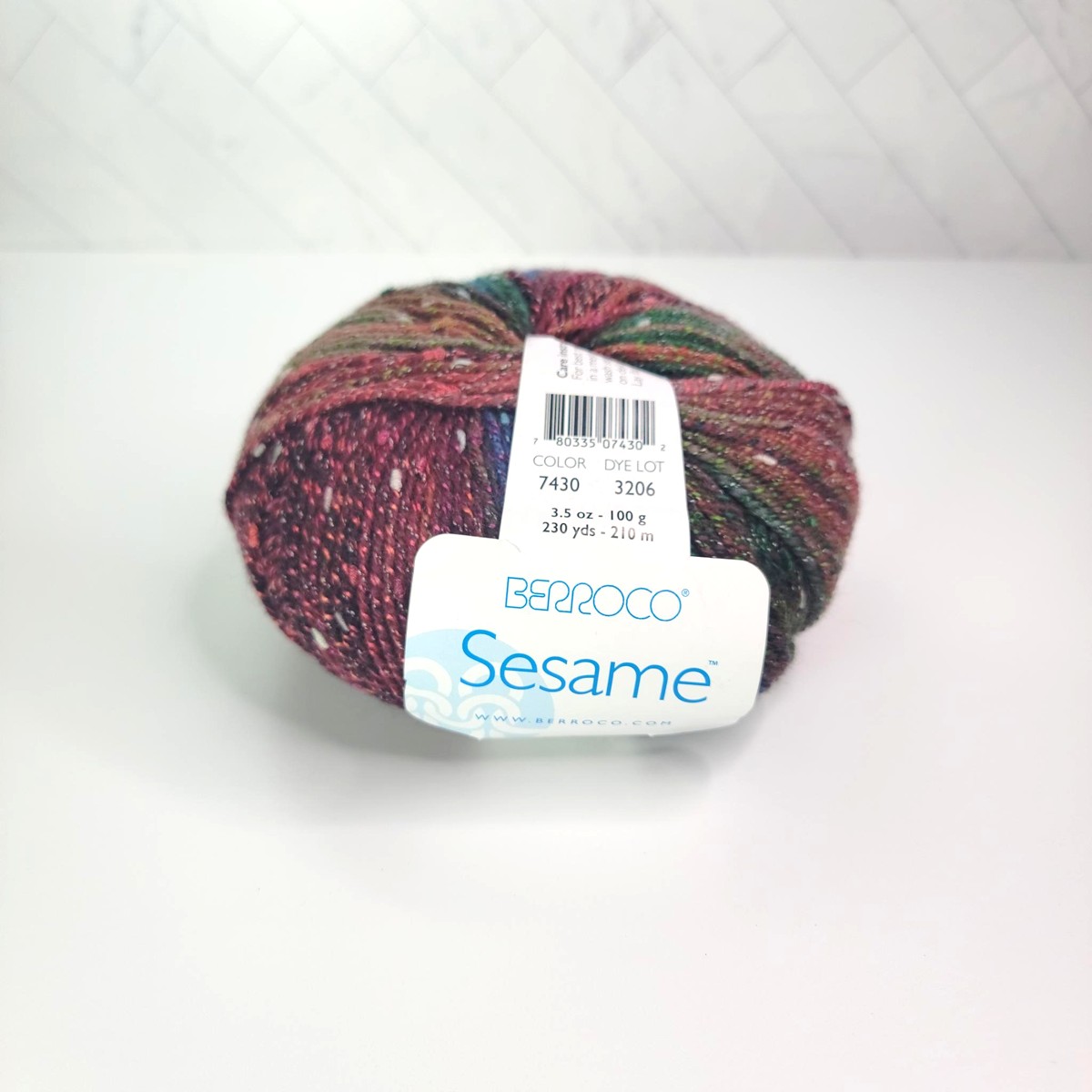 Berroco Sesame in 7430 Pickled Ginger - Image 1