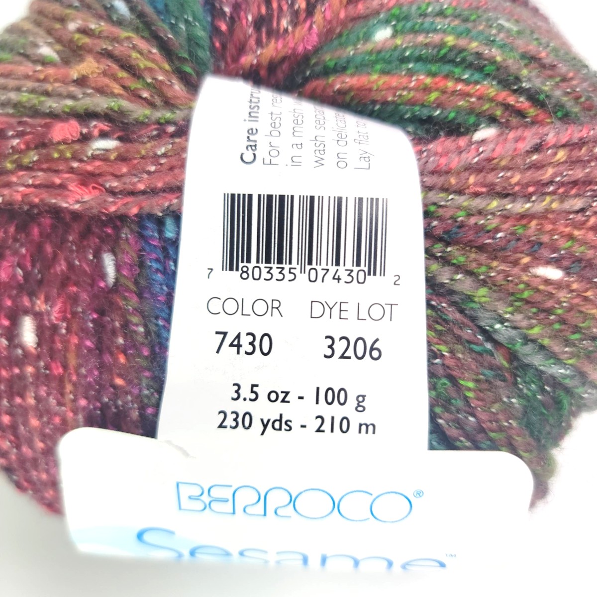 Berroco Sesame in 7430 Pickled Ginger - Image 2