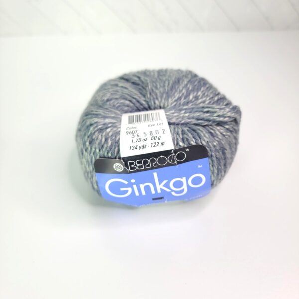 Berroco Ginkgo in 9607 Moonstone