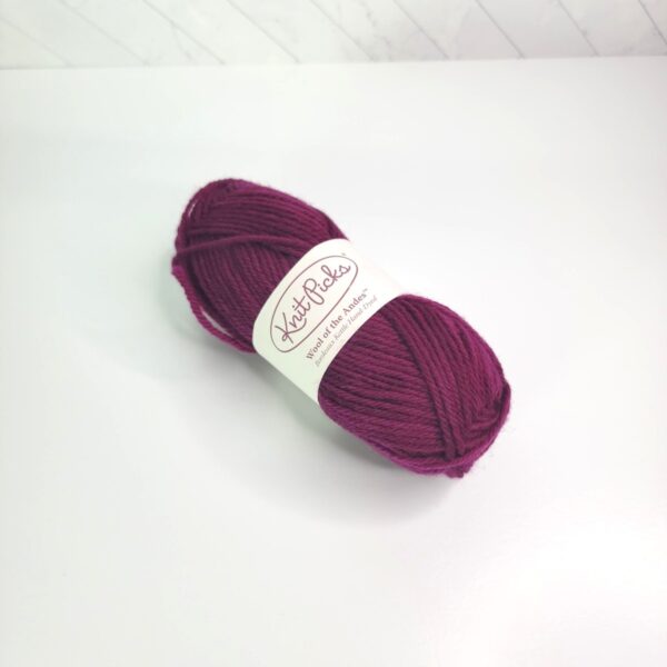 Image of Knit Picks Wool of the Andes in Bordeaux