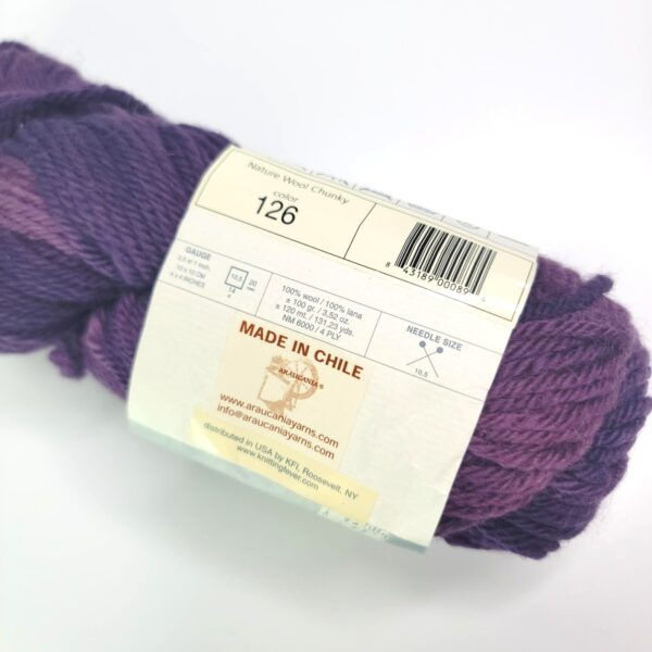 Image of Araucania Nature Wool Chunky in 126 Purple