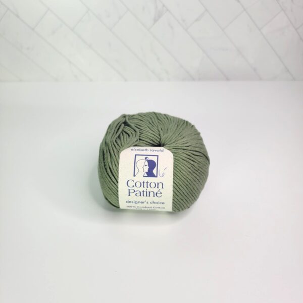 Image of Elsebeth Lavold Cotton Patiné in 09 Sage Green