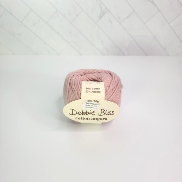 Debbie Bliss Cotton Angora in 15510 Rose