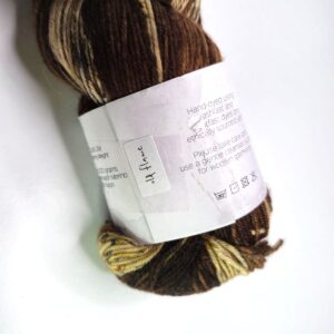 Olann Hand Dyed In Ireland Sock Lite in Old Flame - Image 2