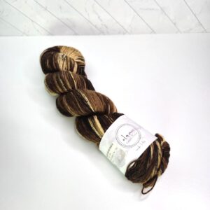 Olann Hand Dyed In Ireland Sock Lite in Old Flame - Image 1