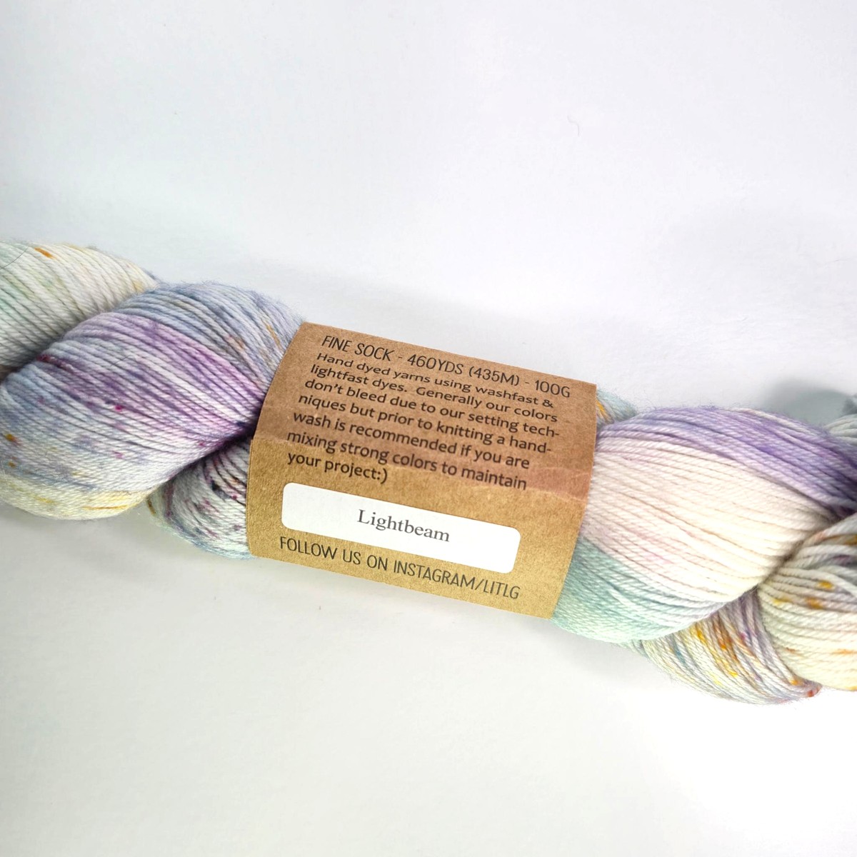 Life in the Long Grass Fine Sock in Lightbeam - Image 2