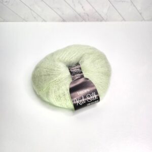 Garnstudio DROPS Kid-Silk in 47 Pistachio Ice Cream - Image 1