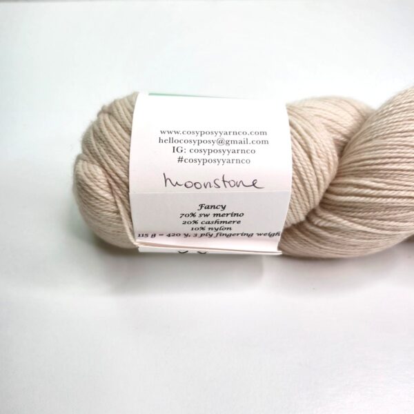 Image of Cosy Posy Yarn Co. Fancy in Moonstone