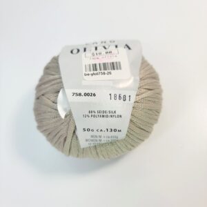 Lang Yarns Olivia in 758.0026 Beige - Image 2
