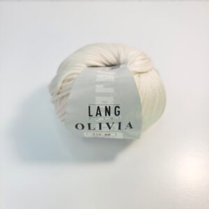 Lang Yarns Olivia in 758.0001 Off White - Image 1