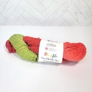 Made in America Yarns Florafil in Coral Hibiscus - Image 1