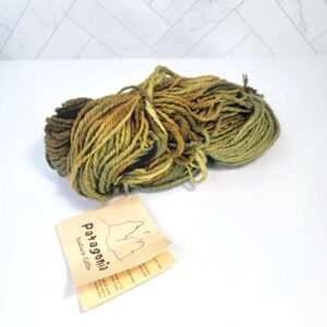 Araucania Patagonia Nature Cotton in 210 Green Variegated - Image 1