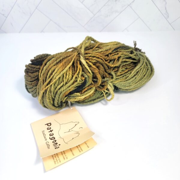 Image of Araucania Patagonia Nature Cotton in 210 Green Variegated