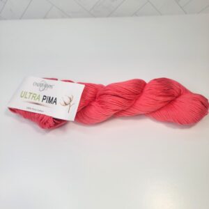 Cascade Yarns Ultra Pima in 3767 Deep Coral - Image 1
