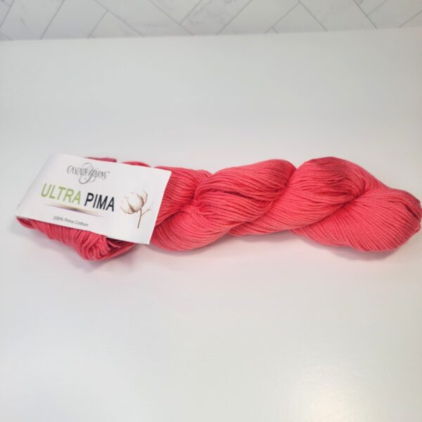 Image of Cascade Yarns Ultra Pima in 3767 Deep Coral