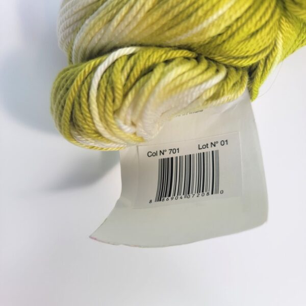 Image of Cascade Yarns Noble Cotton Hand Dyed in 701 Variegated Green