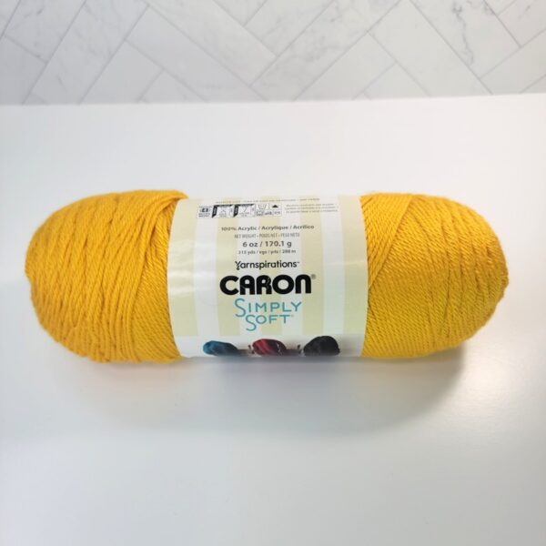 Image of Caron Simply Soft in 9782 Gold