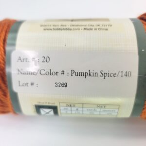 Yarn Bee Soft Secret in 140 Pumpkin Spice - Image 3