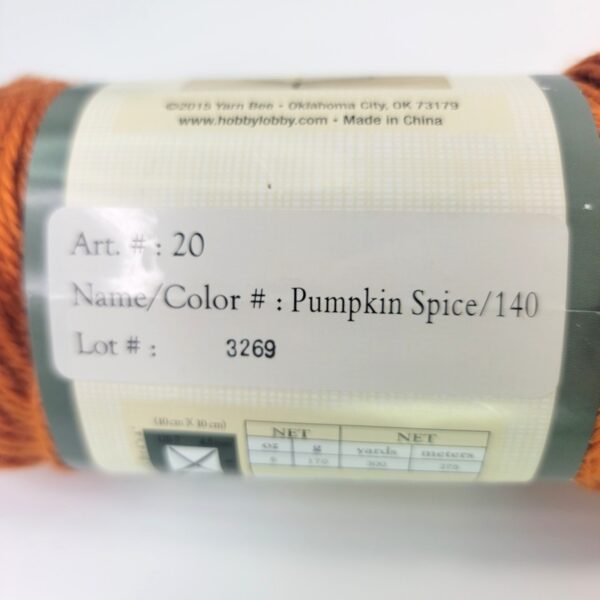 Image of Yarn Bee Soft Secret in 140 Pumpkin Spice