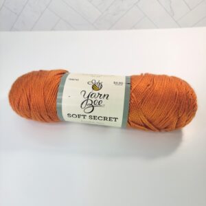 Yarn Bee Soft Secret in 140 Pumpkin Spice - Image 1