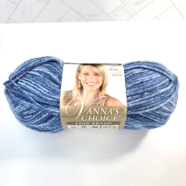 Image of Lion Brand Vanna's Choice in 300 Denim Mist