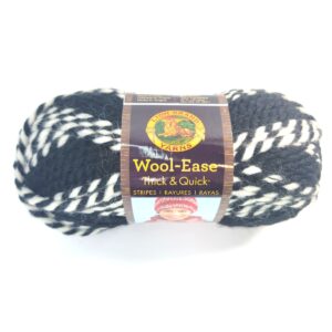 Lion Brand Wool-Ease Thick & Quick Stripes in 603 Tigers - Image 1