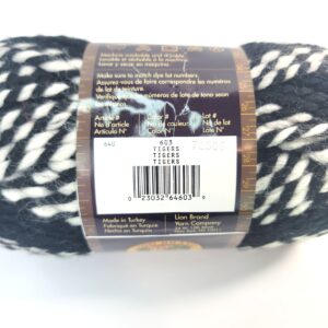 Lion Brand Wool-Ease Thick & Quick Stripes in 603 Tigers - Image 2