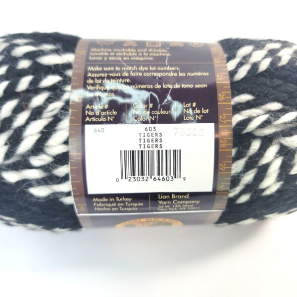 Image of Lion Brand Wool-Ease Thick & Quick Stripes in 603 Tigers