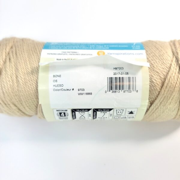 Image of Caron Simply Soft Solids in 9703 Bone