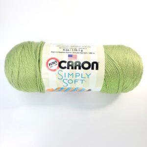 Caron Simply Soft Solids in 0003 Pistachio - Image 1