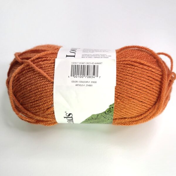 Image of Loops & Threads Impeccable Solids in 1630 Pumpkin