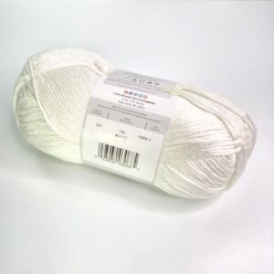 Lion Brand Truboo in 100 White - Image 2