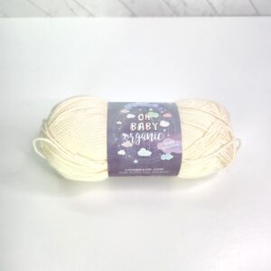 Lion Brand A Star is Born: Oh Baby Organic in 098 Ecru - Image 1