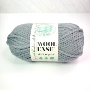 Lion Brand Wool-Ease Thick and Quick Solids in 148 Slate - Image 1