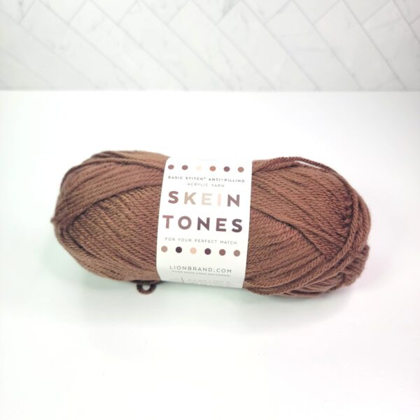 Lion Brand Skein Tones in 126AD Mahongany