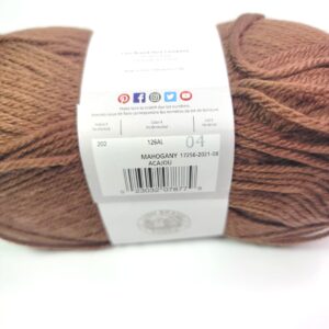 Lion Brand Skein Tones in 126AD Mahongany - Image 2