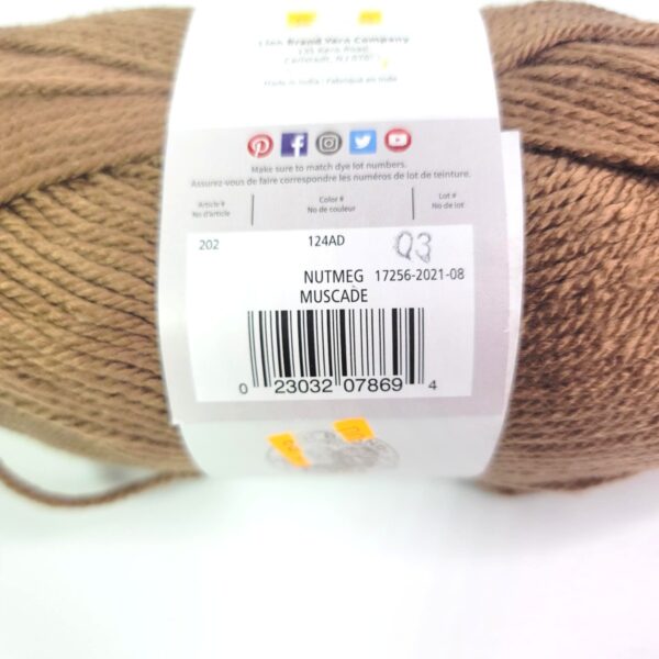 Image of Lion Brand Skein Tones in 124AD Nutmeg
