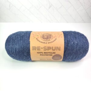Lion Brand Re-Spun in 1108AS Deep Denim - Image 1
