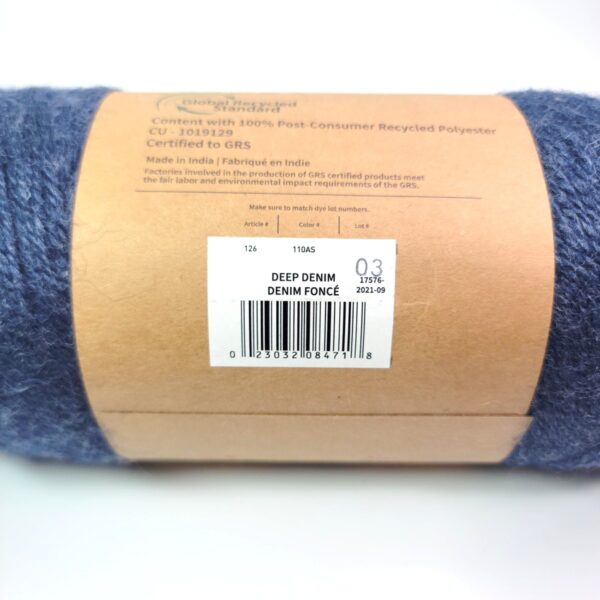 Image of Lion Brand Re-Spun in 1108AS Deep Denim