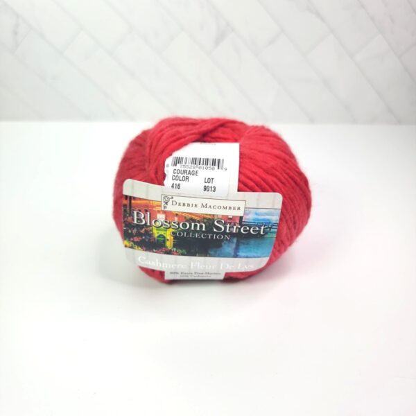 Debbie Macomber Blossom Street Collection Cashmere Fleur De Lys in 416 Courage