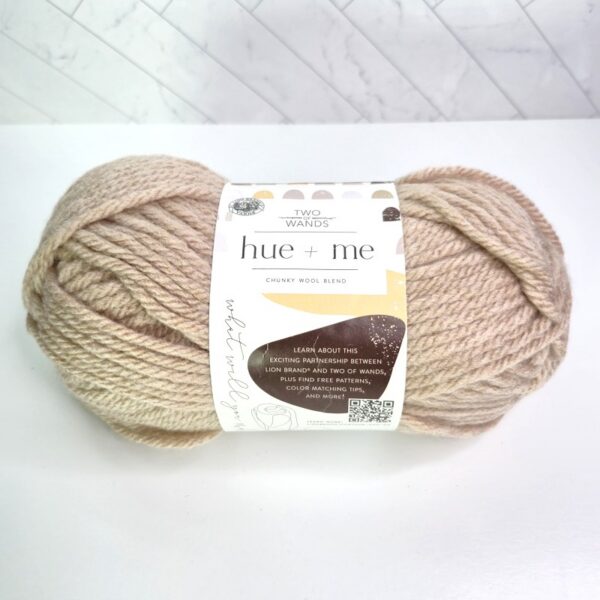 Lion Brand Hue + Me in 099U Desert