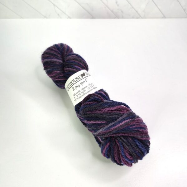 Morehouse Farm Merino's Merino 2-Ply in Grapejuice