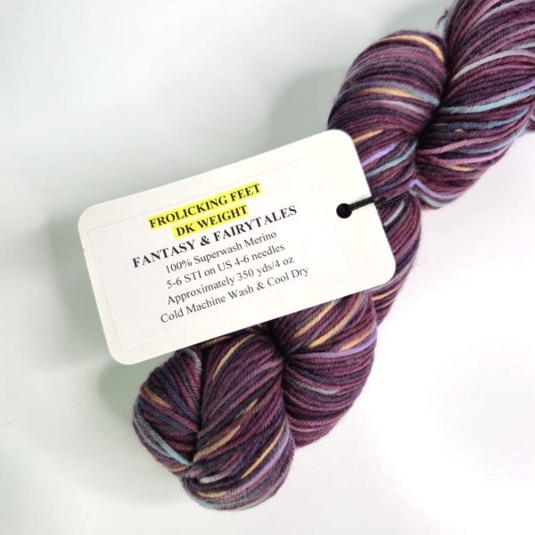 Image of Done Roving Yarns Frolicking Feet DK in Fantasy & Fairytales