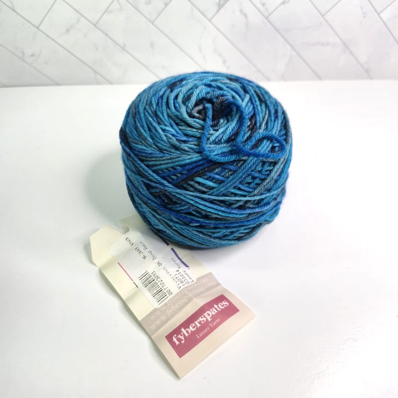 Fyberspates Vivacious DK in 807 Deep Aqua - Image 1