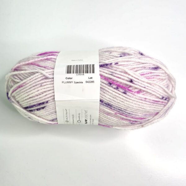 Image of Knit Picks Brava Speckle in Plummy Speckle