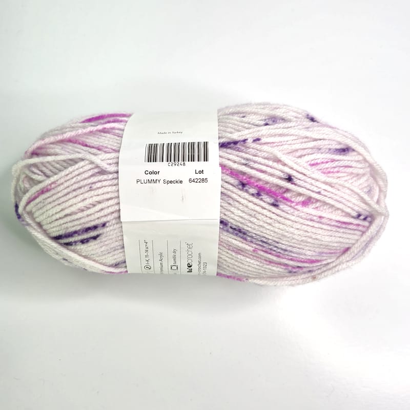 Knit Picks Brava Speckle in Plummy Speckle - Image 2