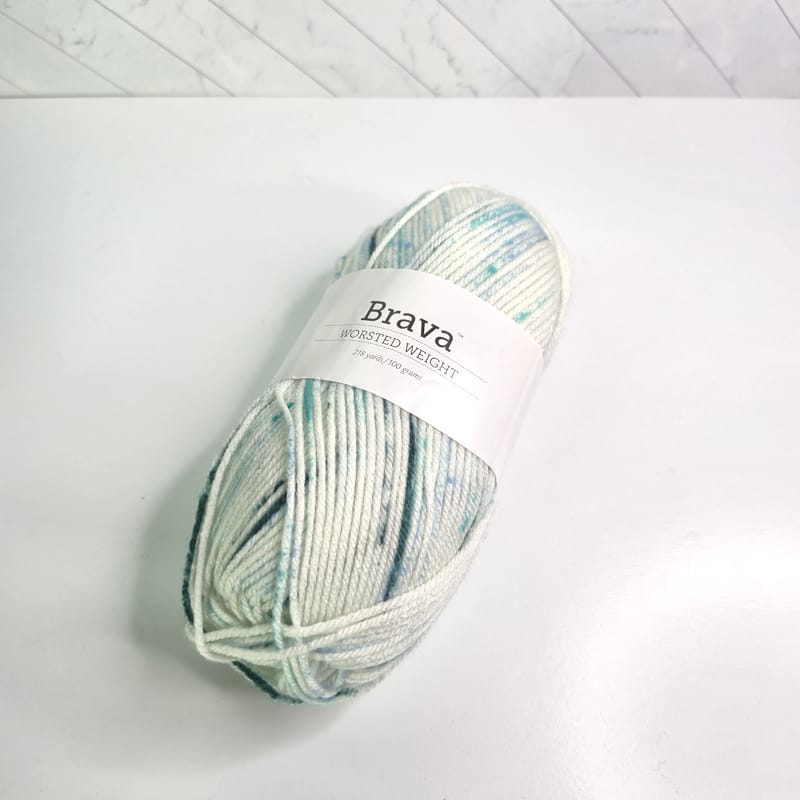 Knit Picks Brava Speckle in Tidal Speckle - Image 1