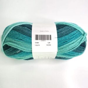Knit Picks Brava Stripe in Laguna - Image 2